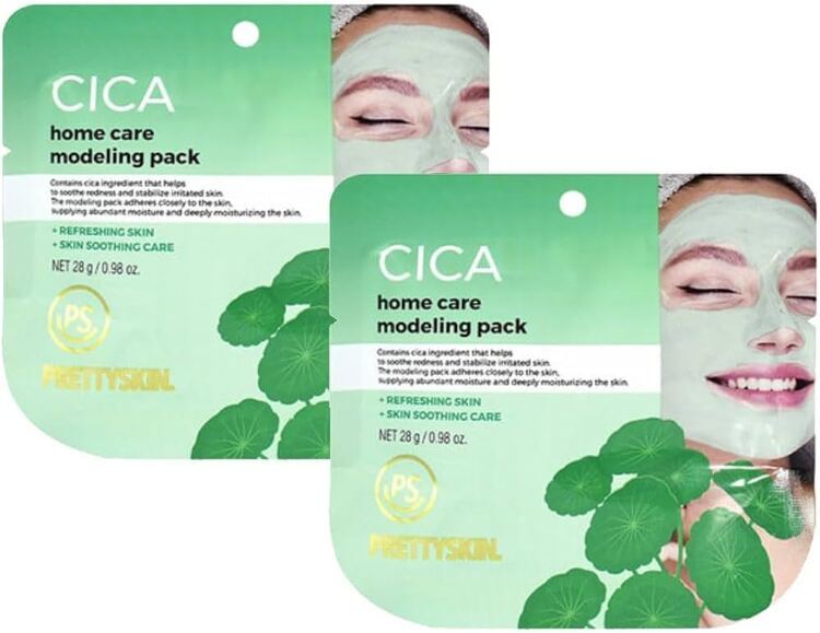 Pretty Skin  Альгинатная маска с центеллой Home Care Modeling Pack Cica 28g
