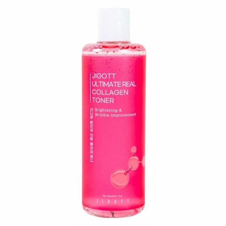 Jigott Антивозрастной тонер с коллагеном Ultimate Real Collagen Toner